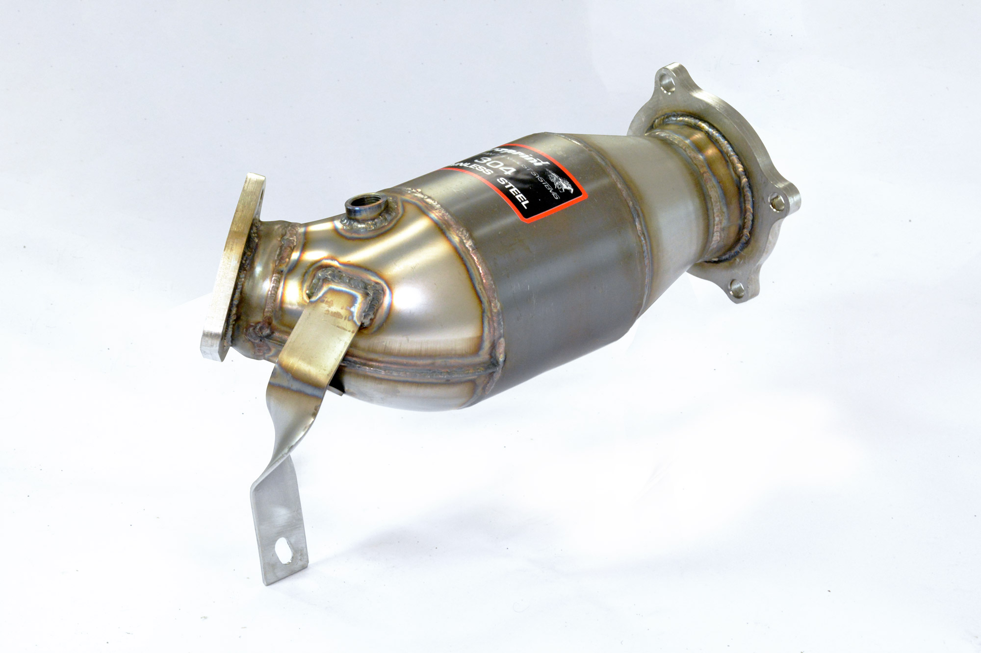 Downpipe + Metallic catalytic converter (LHD - RHD) 