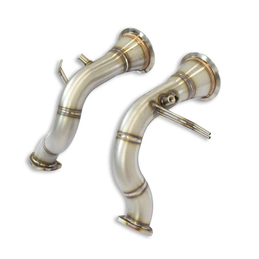 Downpipe kit Right + Left<br>(Replaces catalytic converter)