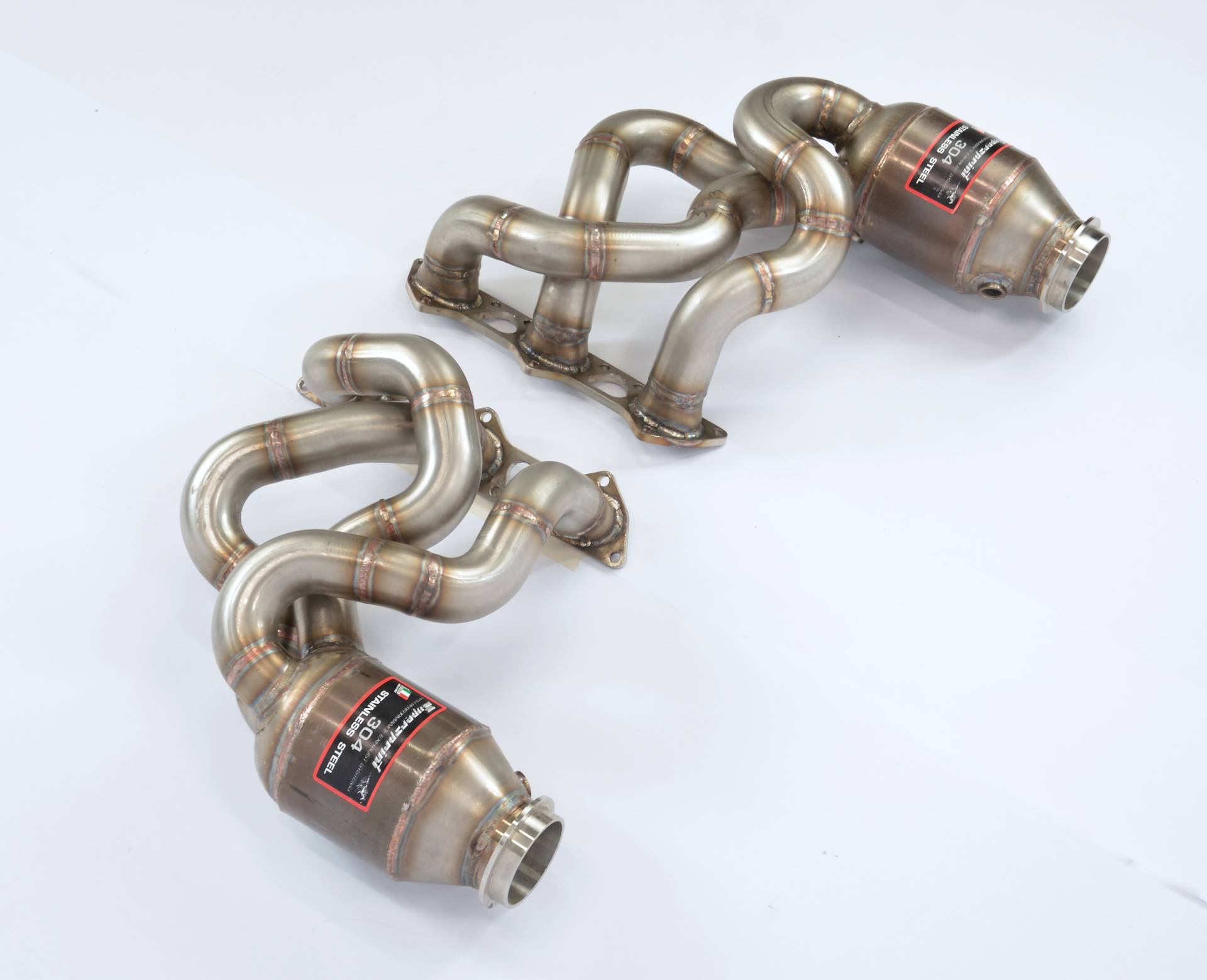 Headers + metallic catalytic 100cpsi