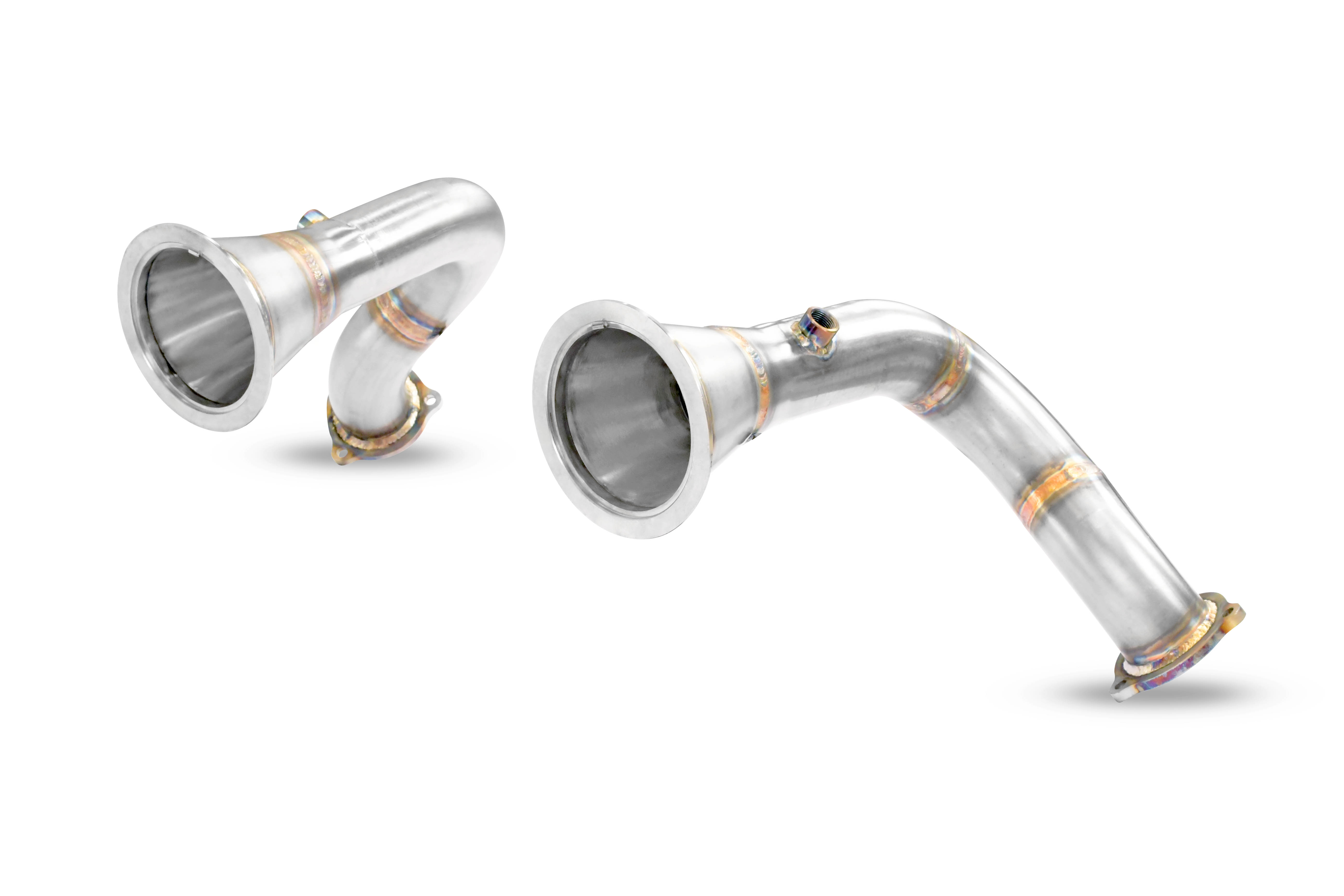 Downpipe Rechts + Links (Für Katalysator Ersatz)