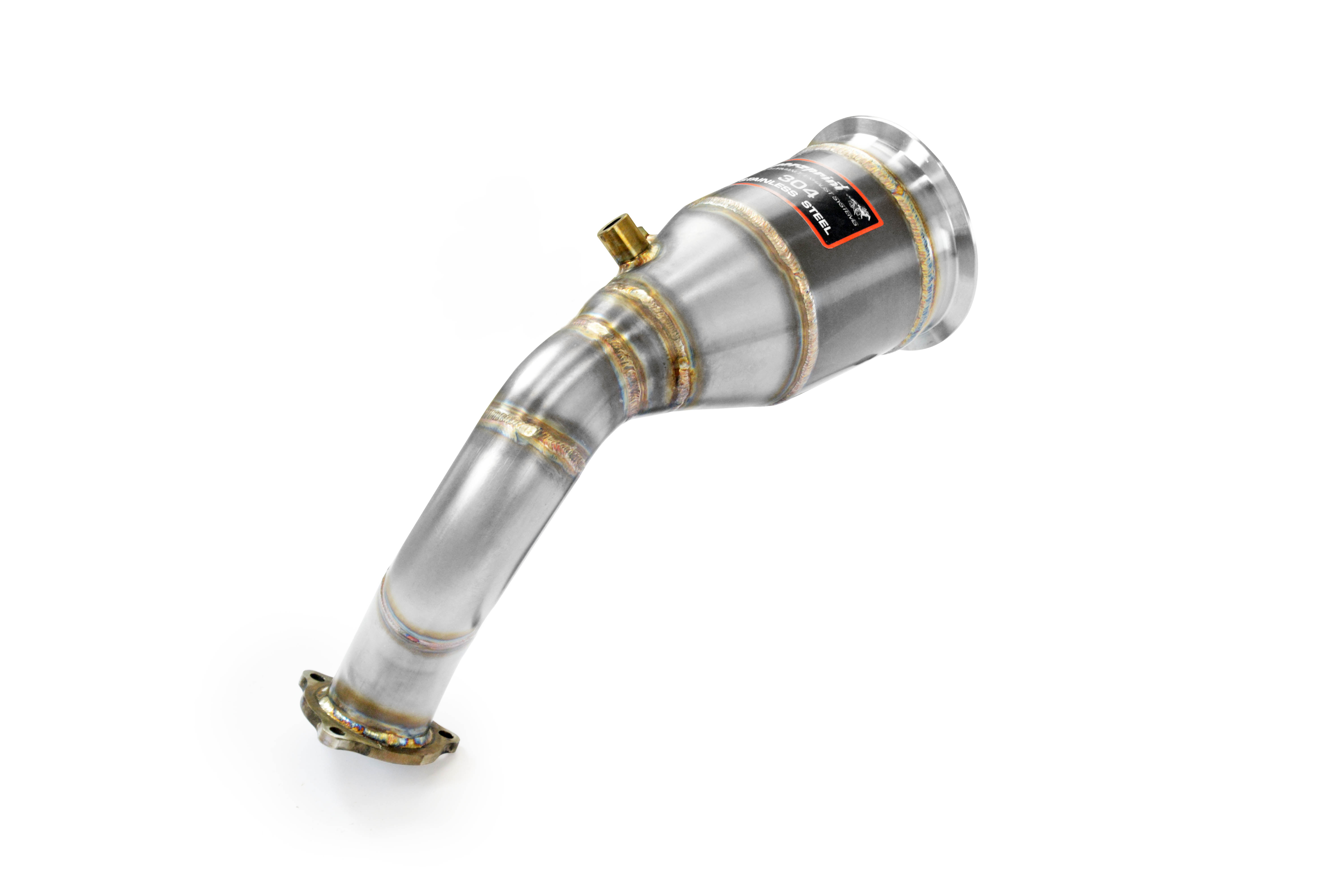 Downpipe Destro + catalizzatore metallico 