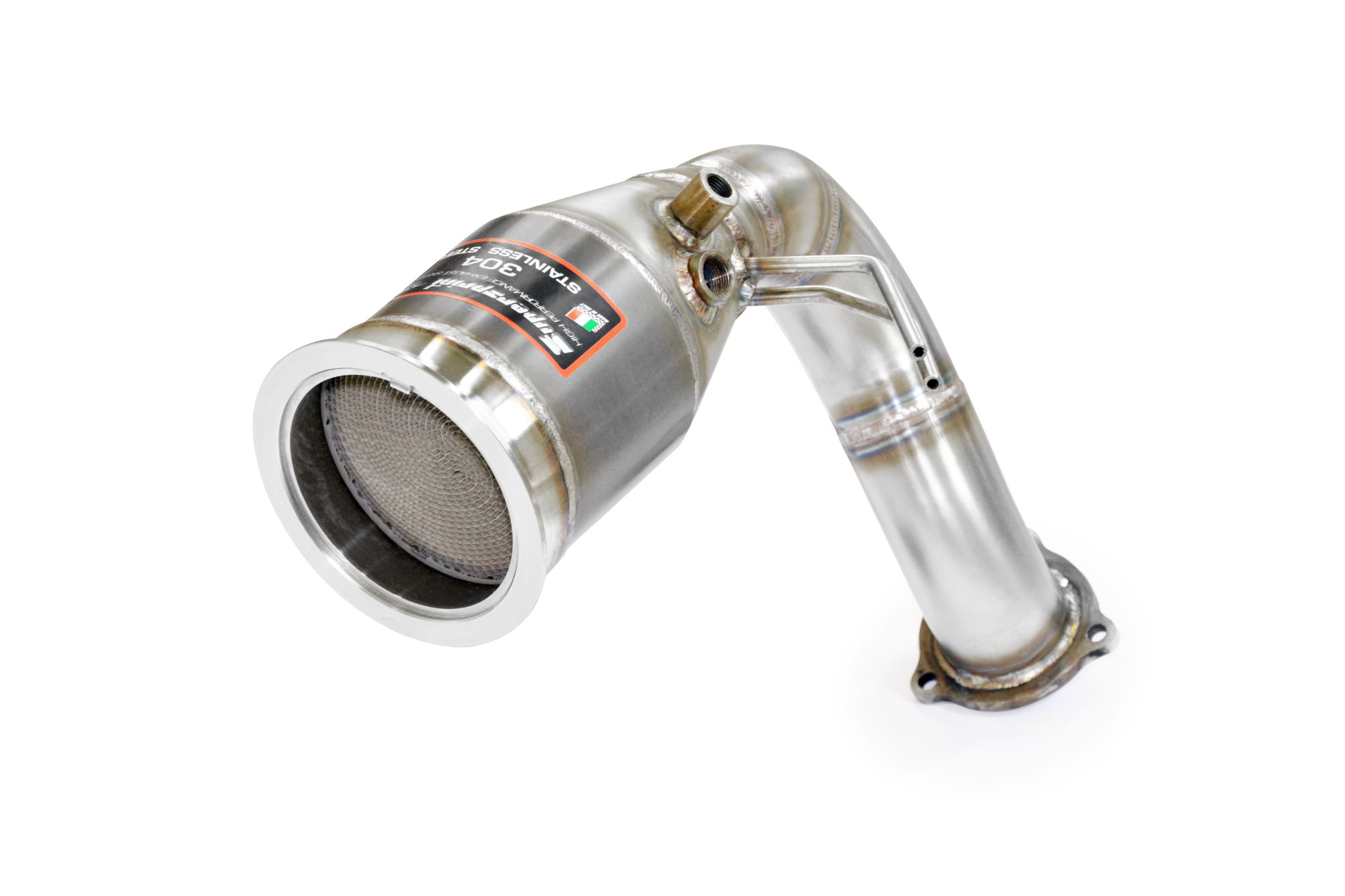 Downpipe Rechts + Sport Metallkatalysator