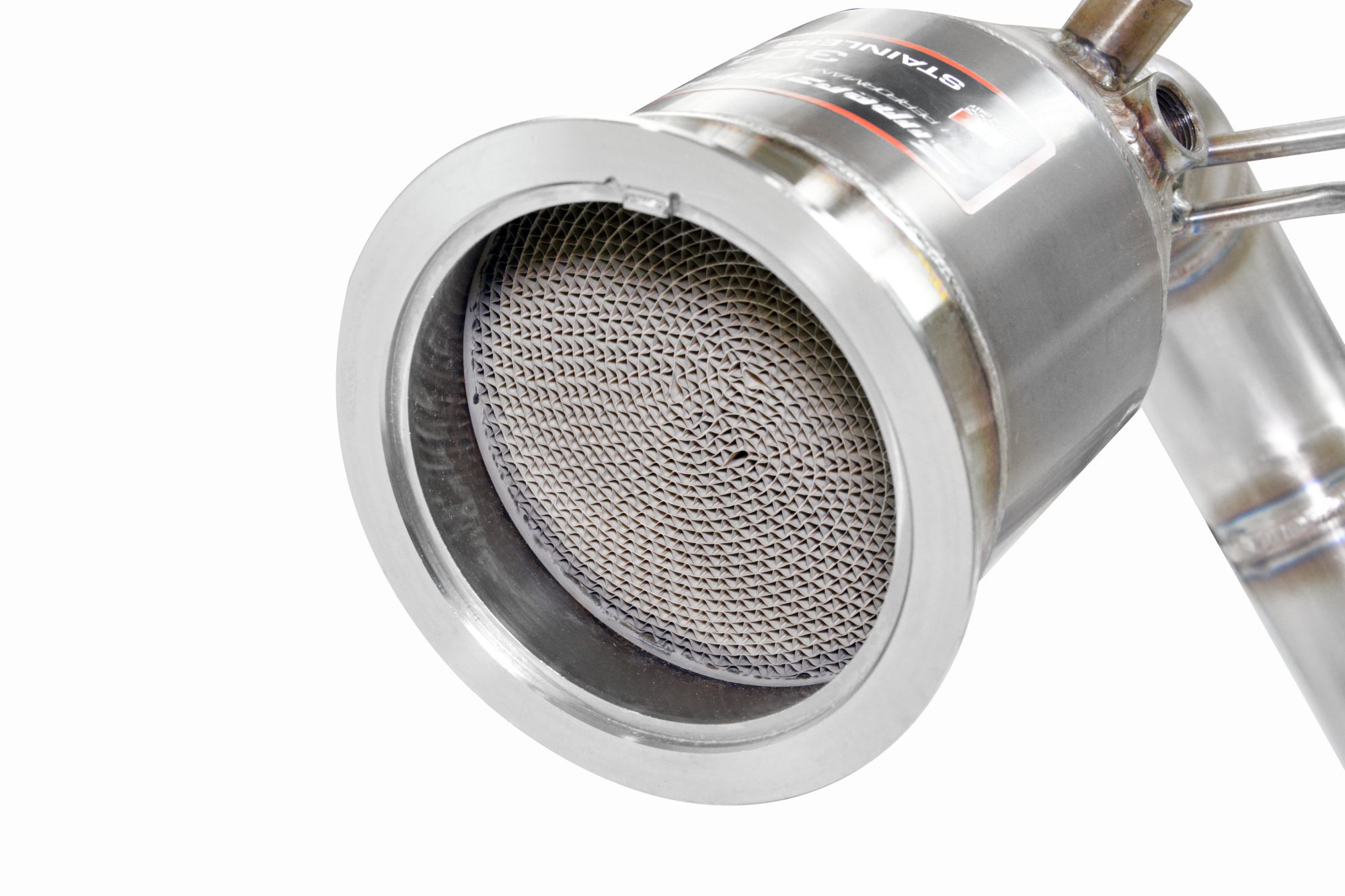 Downpipe Right with Metallic catalytic converter