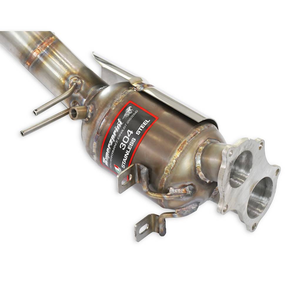 Anteriore destro con catalizzatore metallico<br>(Elimina GPF)