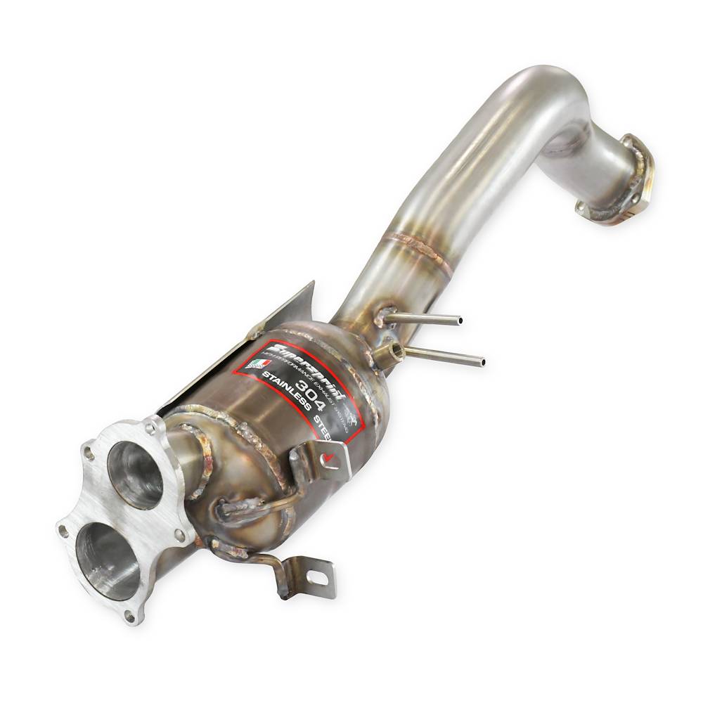 Anteriore sinistro con catalizzatore metallico<br>(Elimina GPF)