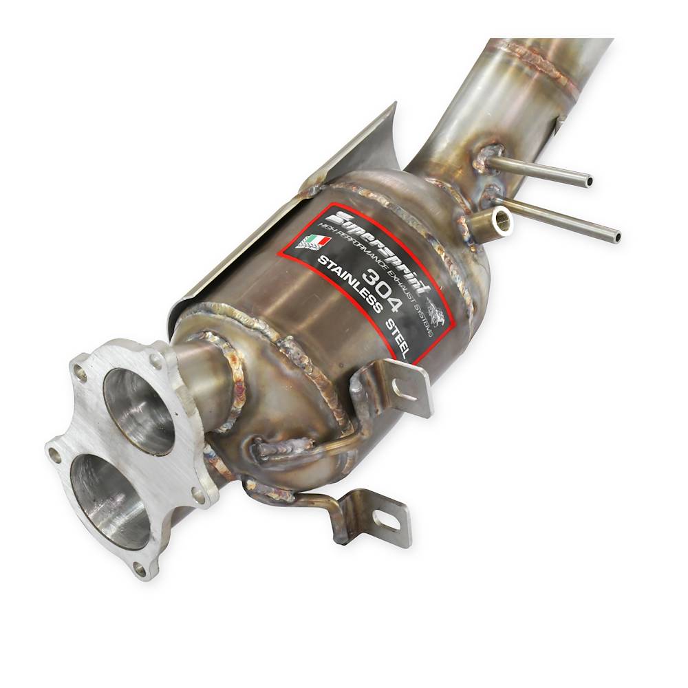 Anteriore sinistro con catalizzatore metallico<br>(Elimina GPF)