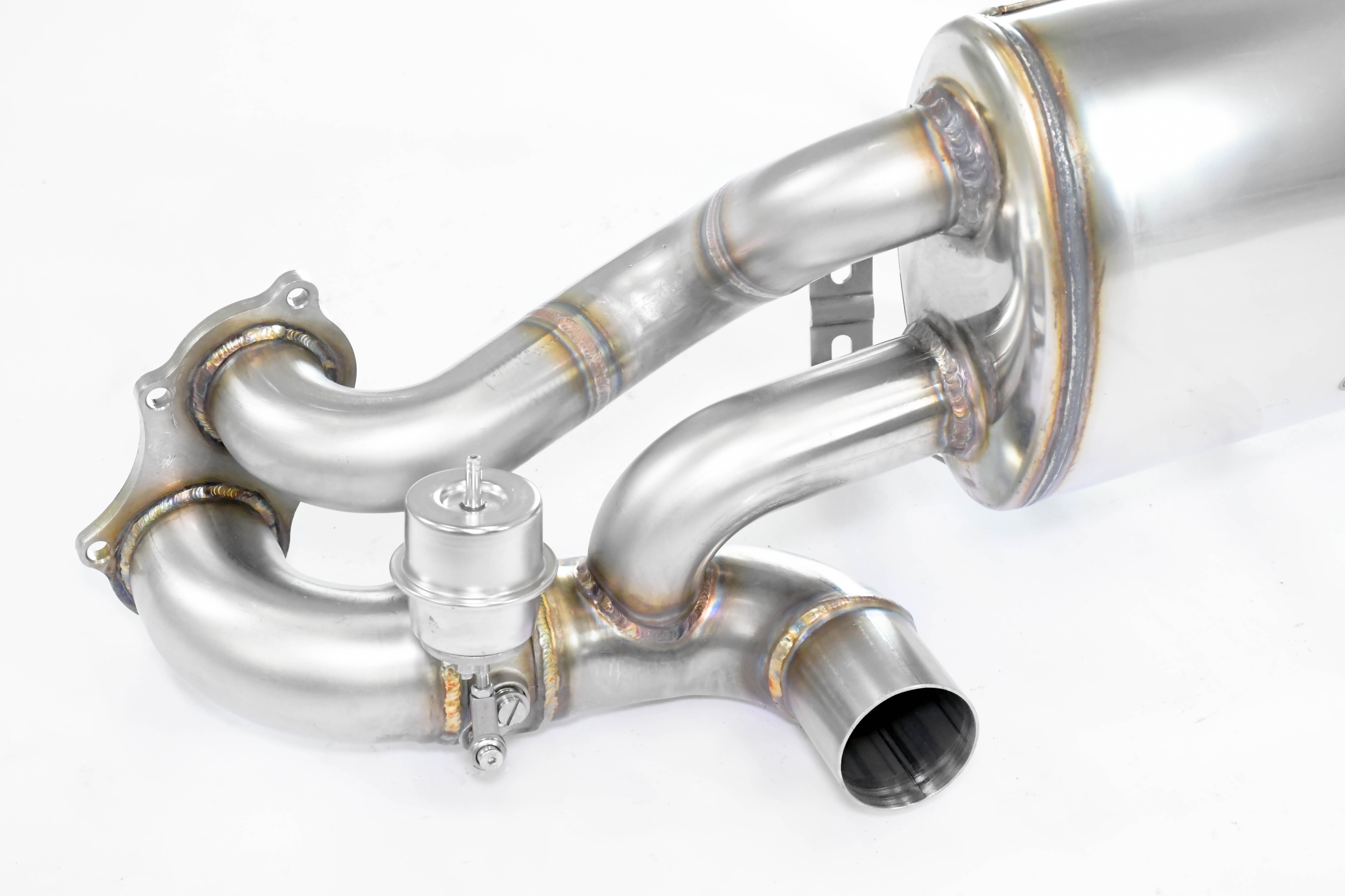 Rear exhaust right - left with valves For the stock tips
