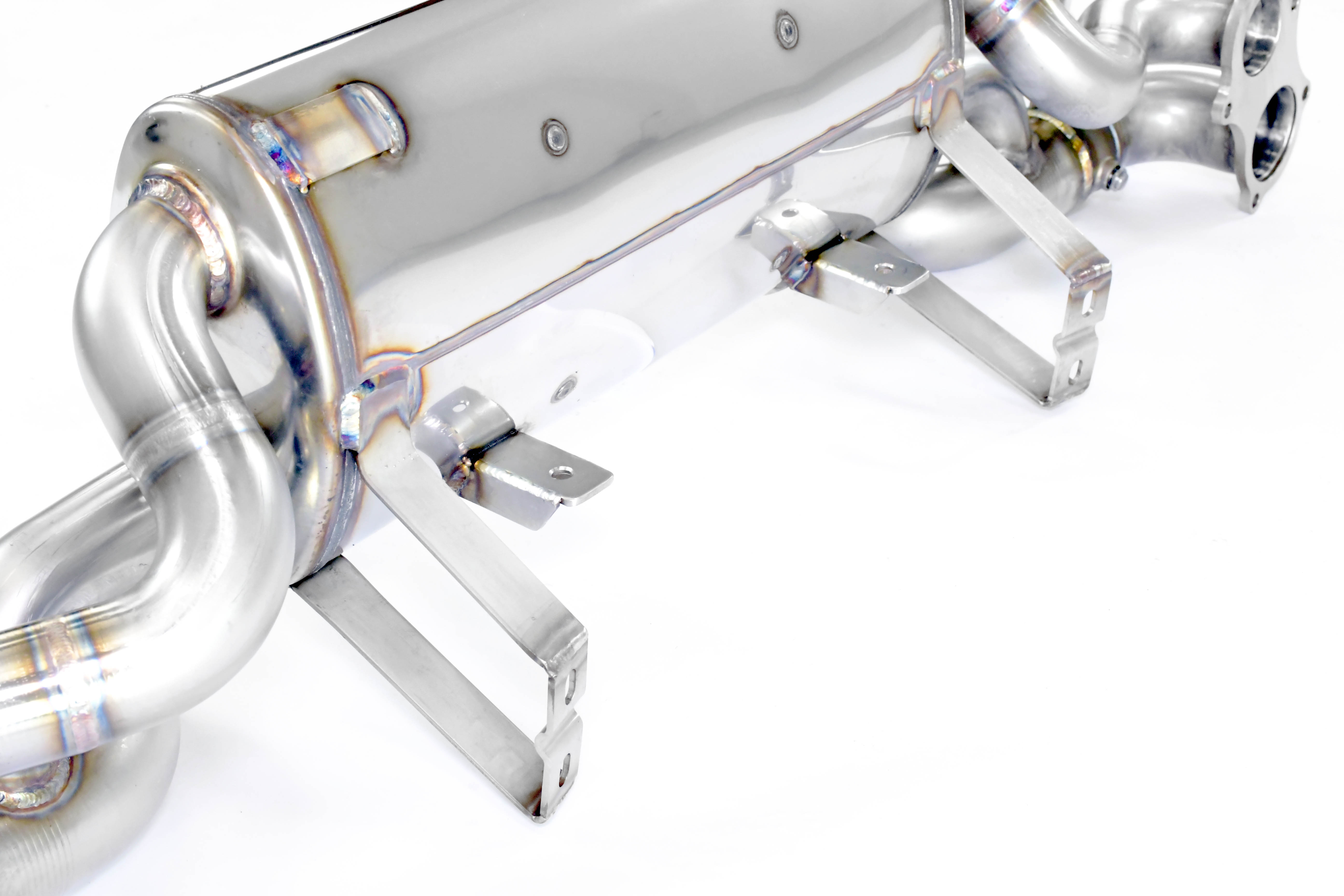 Rear exhaust right - left with valves For the stock tips