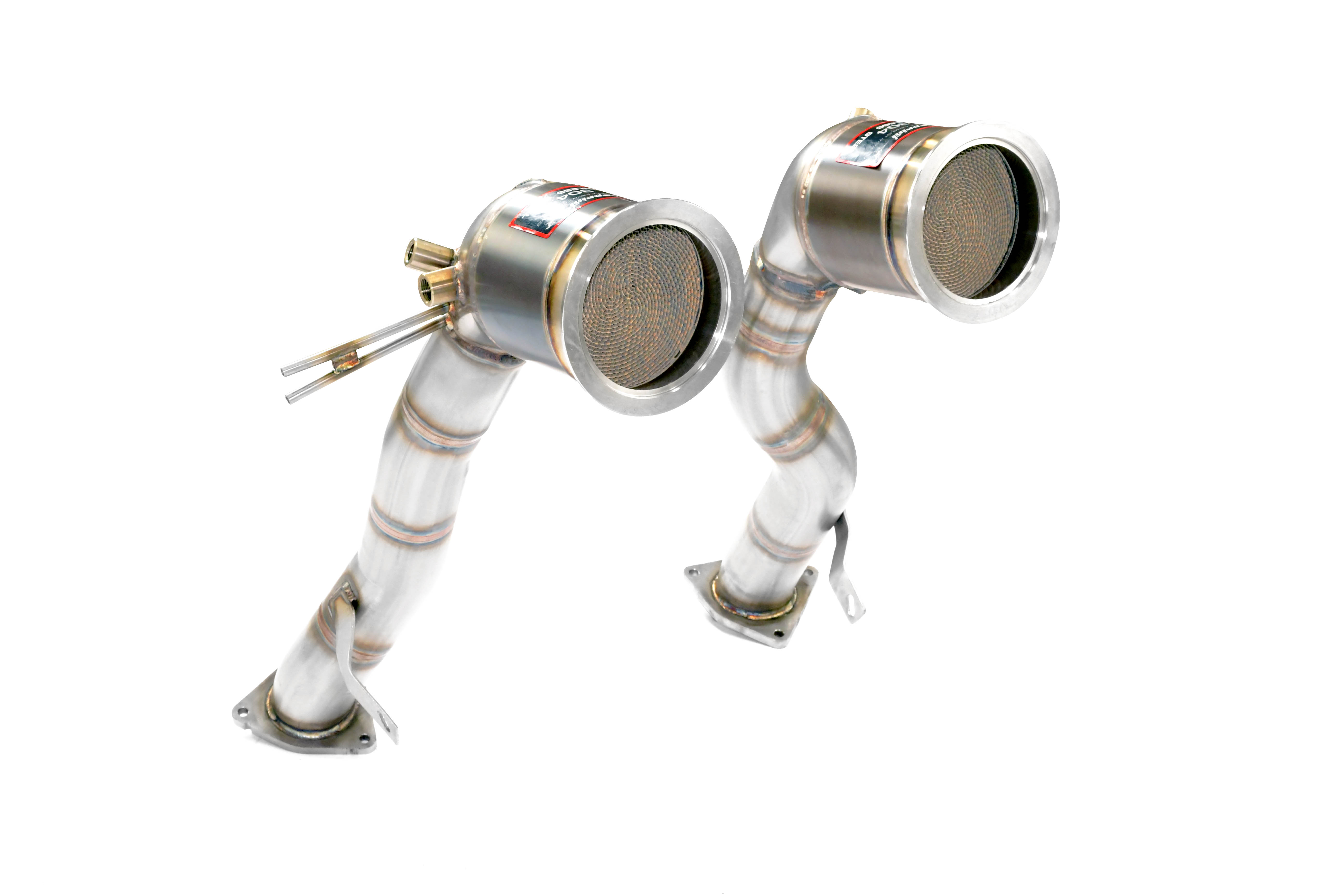 Downpipe right - left + metallic catalytic (Deletes GPF) (Left / Right Hand Drive)