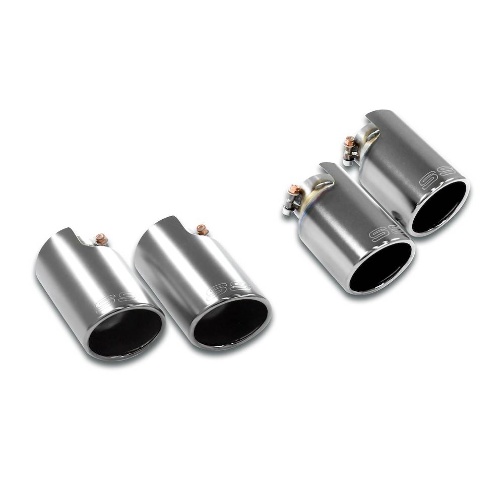 Kit terminali Destro OO100 - Sinistro OO100 "Gun Metal Grey"