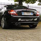 MERCEDES R171 SLK 350 V6 -> Impianto di scarico completo Supersprint