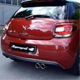 CITROEN DS3 THP 1.6i 16v (150 Hp) 2010 -> Supersprint full exhaust system