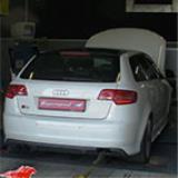 AUDI A3 S3 Sportback QUATTRO 2.0i TFSI '08-> - Full exhaust - Dyno