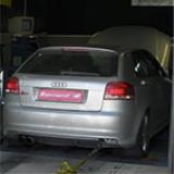 AUDI A3 S3 QUATTRO 2.0i TFSI Supersprint Exhaust  - Full exhaust - Dyno