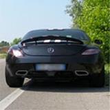 MERCEDES SLS AMG 6.3i V8 2010 -> acceleration and flyby