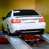 Mercedes E63 AMG with Supersprint exhaust  - Dyno testing