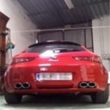 ALFA ROMEO BRERA Coupé 1750 TBi (200 Hp) 2010 -> Supersprint rear exhaust