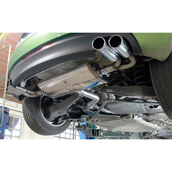 Rear exhaust