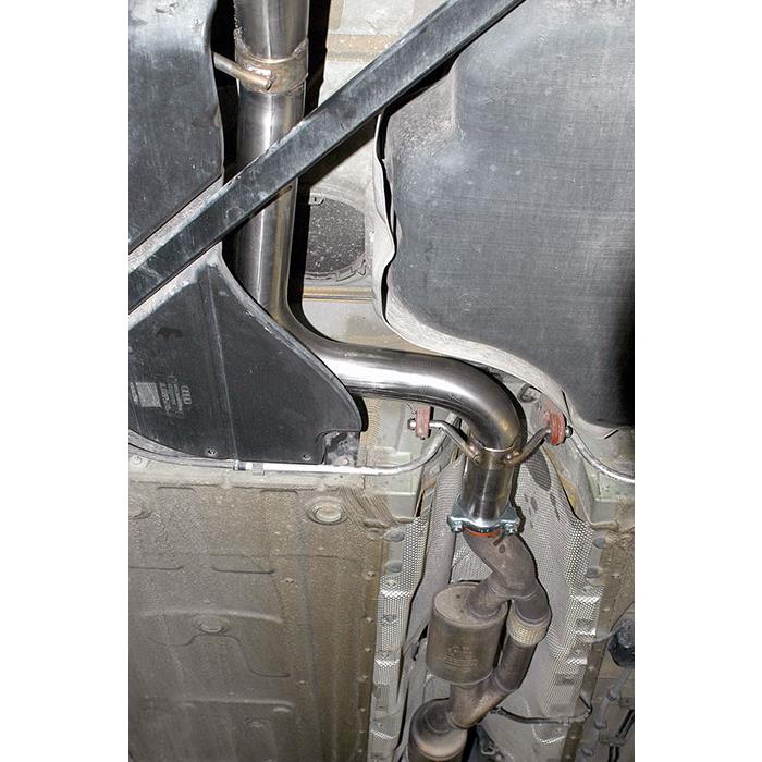 Rear exhaust