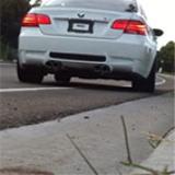 BMW E92 Coupè M3 4.0 V8 '07 -> Supersprint Rear exhaust Racing - Revving and start
