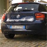 BMW F20 125i 2.0T (218 Hp) 2012 -> Supersprint full exhaust system - Revving