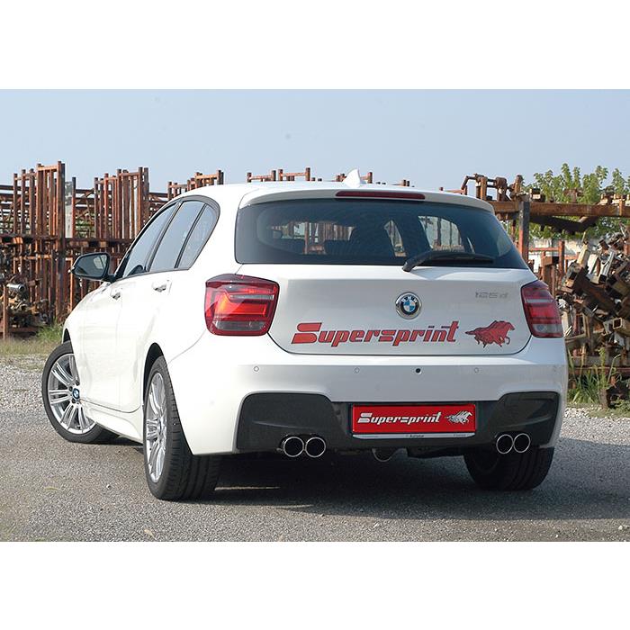 Rear exhaust Right OO80 - Left OO80