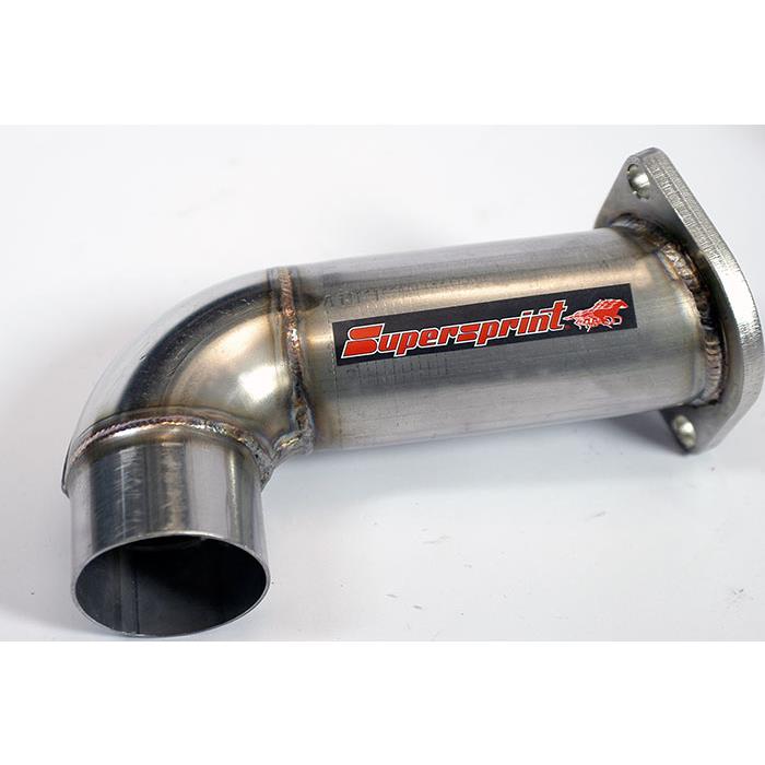 Connecting pipe kit Right + Left (For OEM endpipes)