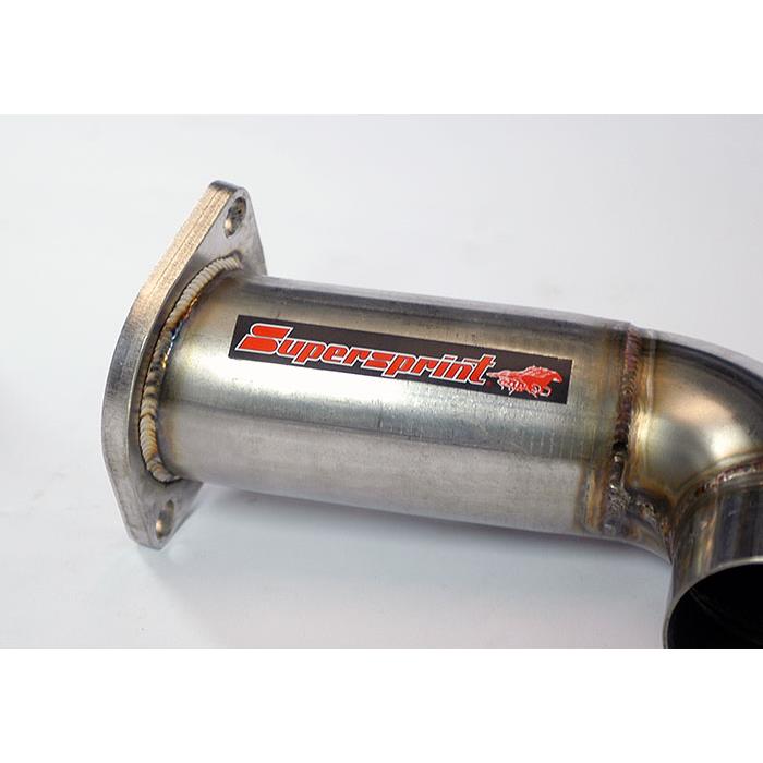 Connecting pipe kit Right + Left (For OEM endpipes)