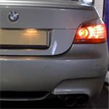 BMW E60 (Sedan) M5 5.0i V10 '05 -> Supersprint rear mufflers 