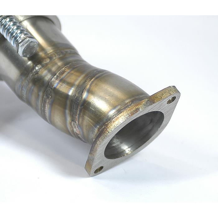 Turbo downpipe kit Right - Left with expansion joints ( Replace pre-kat )