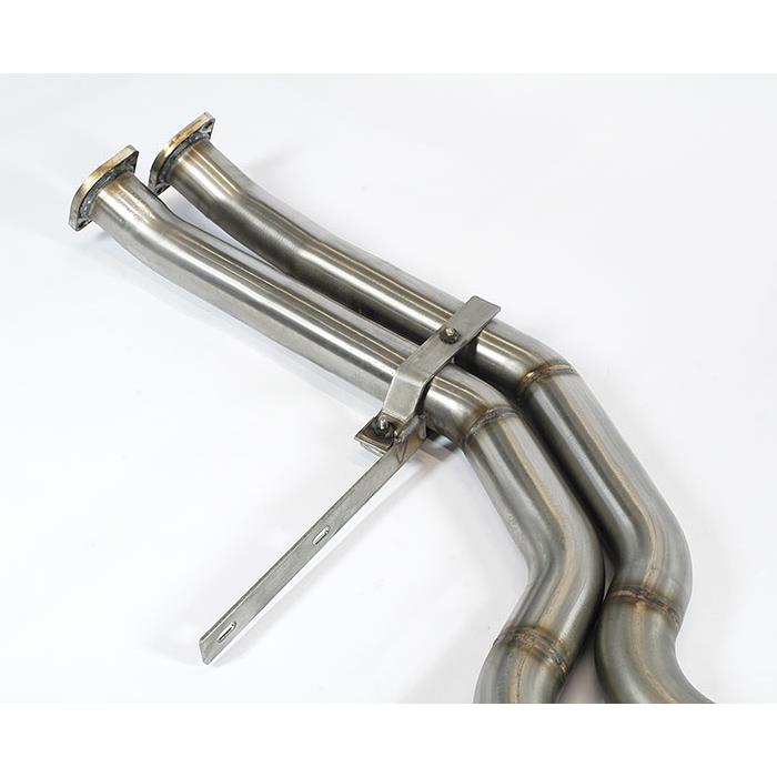 Front pipes Kit Right - Left (Replaces catalytic converter)