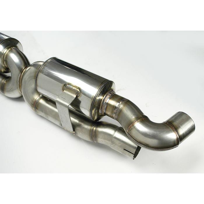 Rear exhaust Right - Left Racing