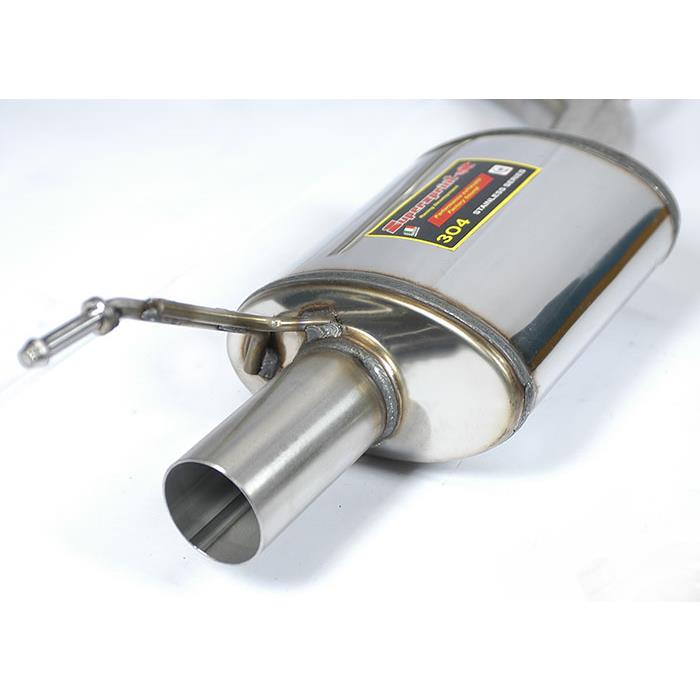 Connecting pipe + rear exhaust OO80