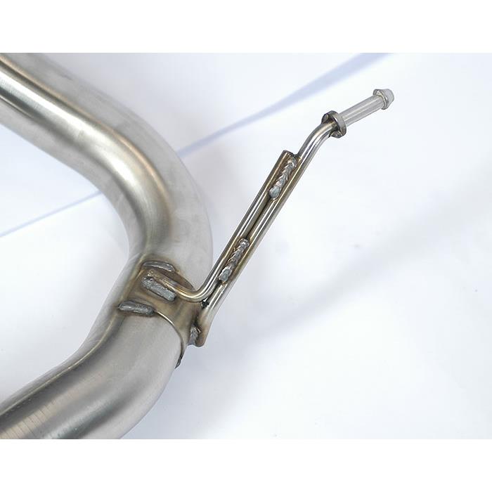 Connecting pipe + rear exhaust OO80