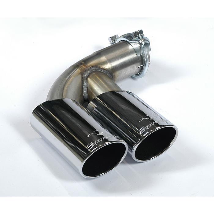 Connecting pipe + rear pipe OO80 (Muffler delete)