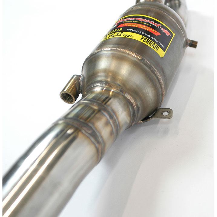 Front catalytic converter Left