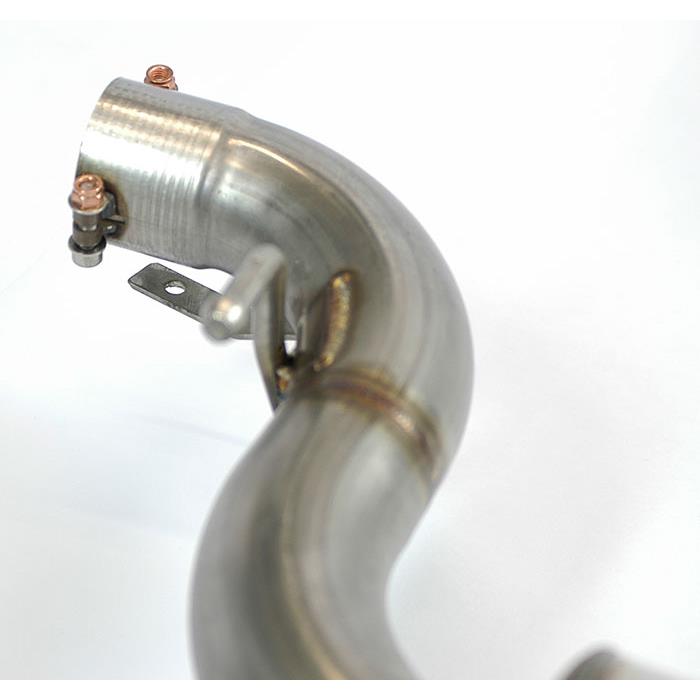 Rear exhaust OO90 Left