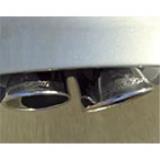BMW F10 M5 V8 2012 -> Supersprint rear mufflers 
