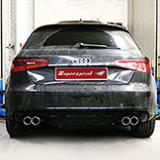 AUDI A3 8V 1.4 TFSI 2012 - Supersprint exhaust system development