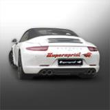 New exhaust system for Porsche 991 Carrera S