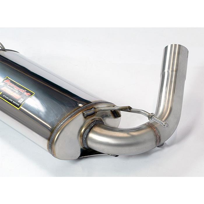 Rear exhaust