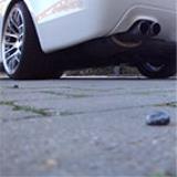  BMW E60 550i V8 (Sedan) -> Supersprint reae exhaust