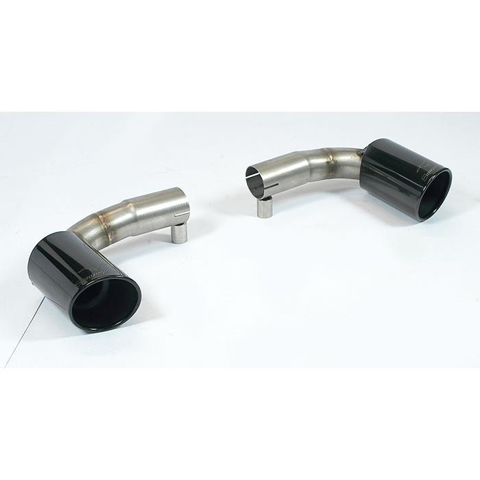 Connecting pipe + rear pipe Right O90 - Left O90 (Muffler delete)