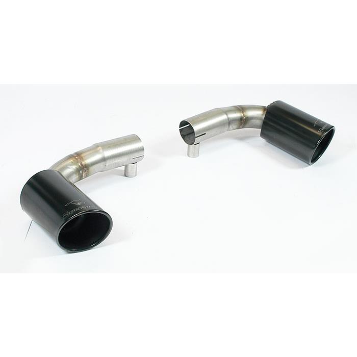 Connecting pipe + rear exhaust Right O90 - Left O90