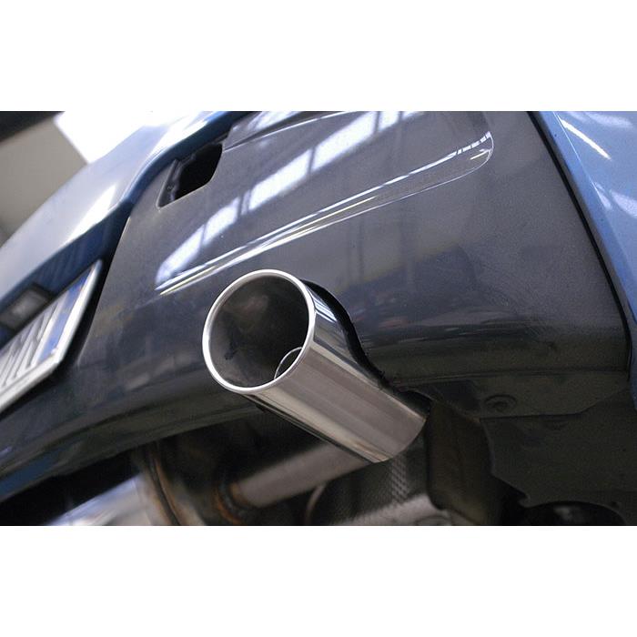 Connecting pipe + rear pipe Right O90 - Left O90 (Muffler delete)