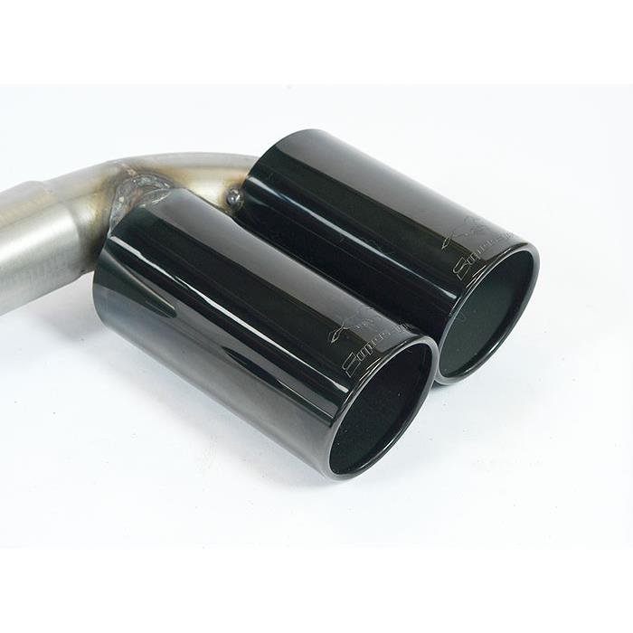 Connecting pipe + rear exhaust Right OO80 - Left OO80