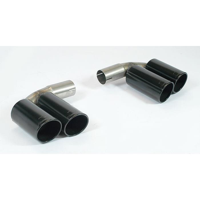 Connecting pipe + rear exhaust Right OO80 - Left OO80