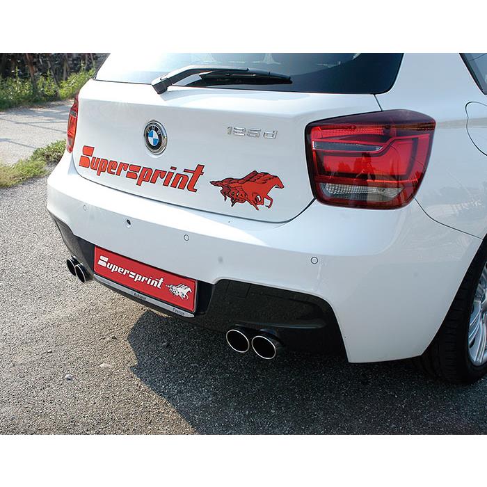 Connecting pipe + rear pipe Right OO80 - Left OO80 (Muffler delete)