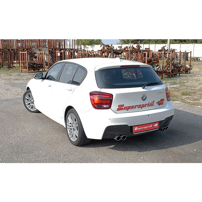 Connecting pipe + rear pipe Right OO80 - Left OO80 (Muffler delete)