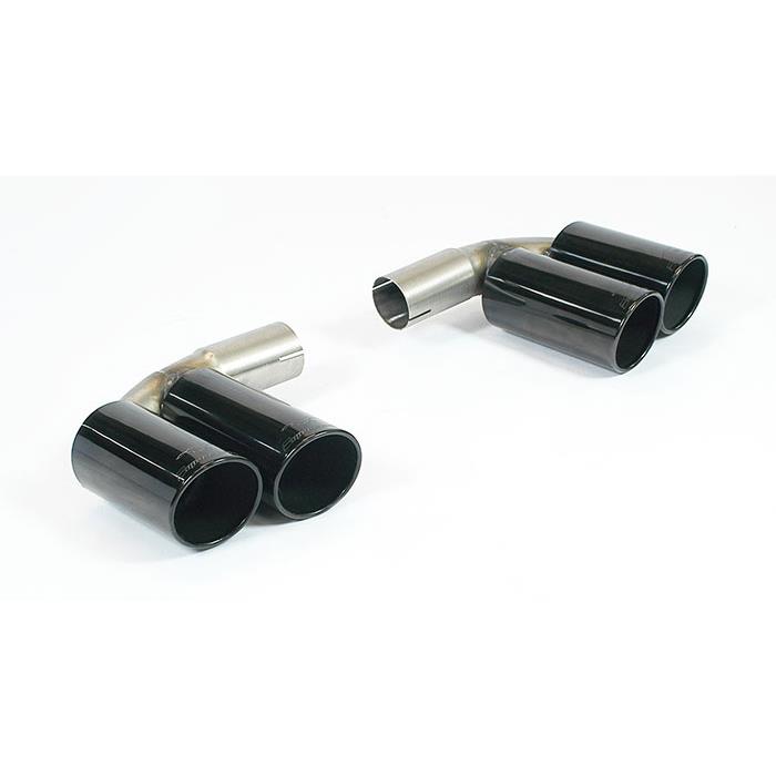 Connecting pipe + rear pipe Right OO80 - Left OO80 (Muffler delete)